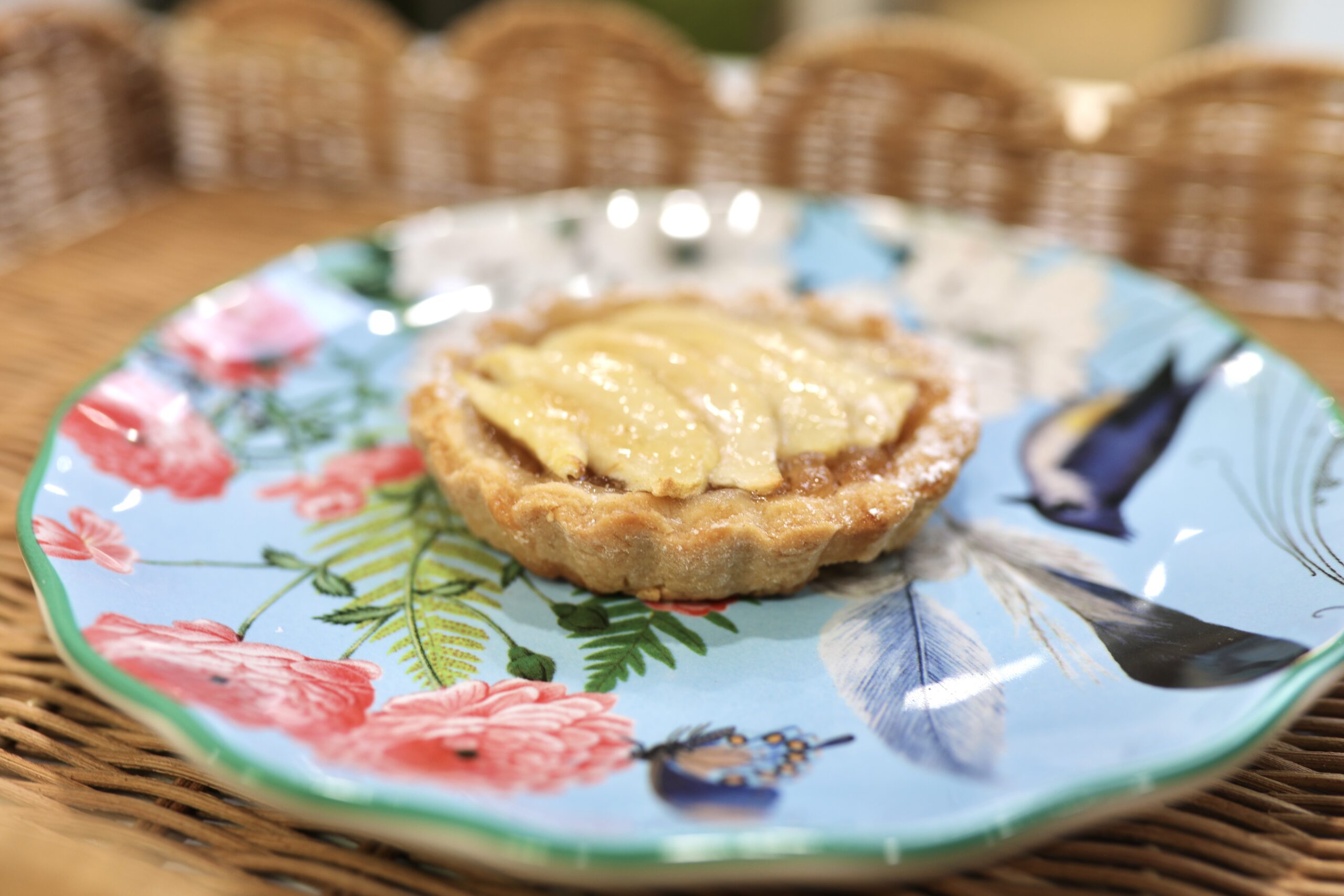 Fresh artisan dessert from Rosalía’s Botanical Café