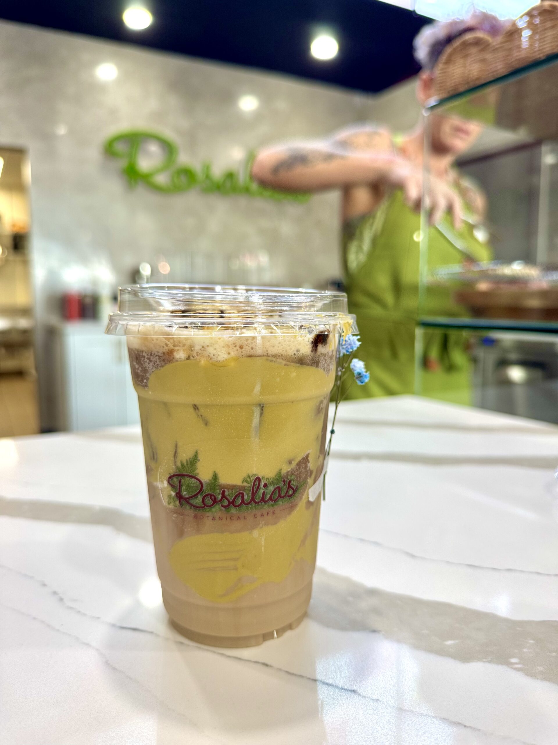 Interior of Rosalia’s Botanical Café in Boca Raton